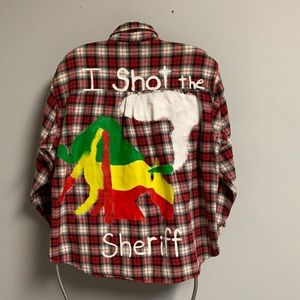 Bob Marley Flannel